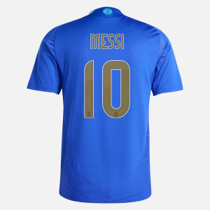Jalkapallo Pelipaidat Argentiina Messi 10 Vieras Adidas 2024